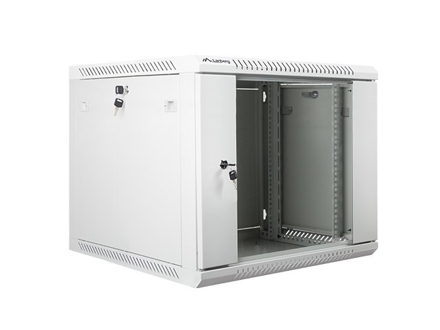 Lanberg WF01-6609-10S rack 9U Wandrek Grijs