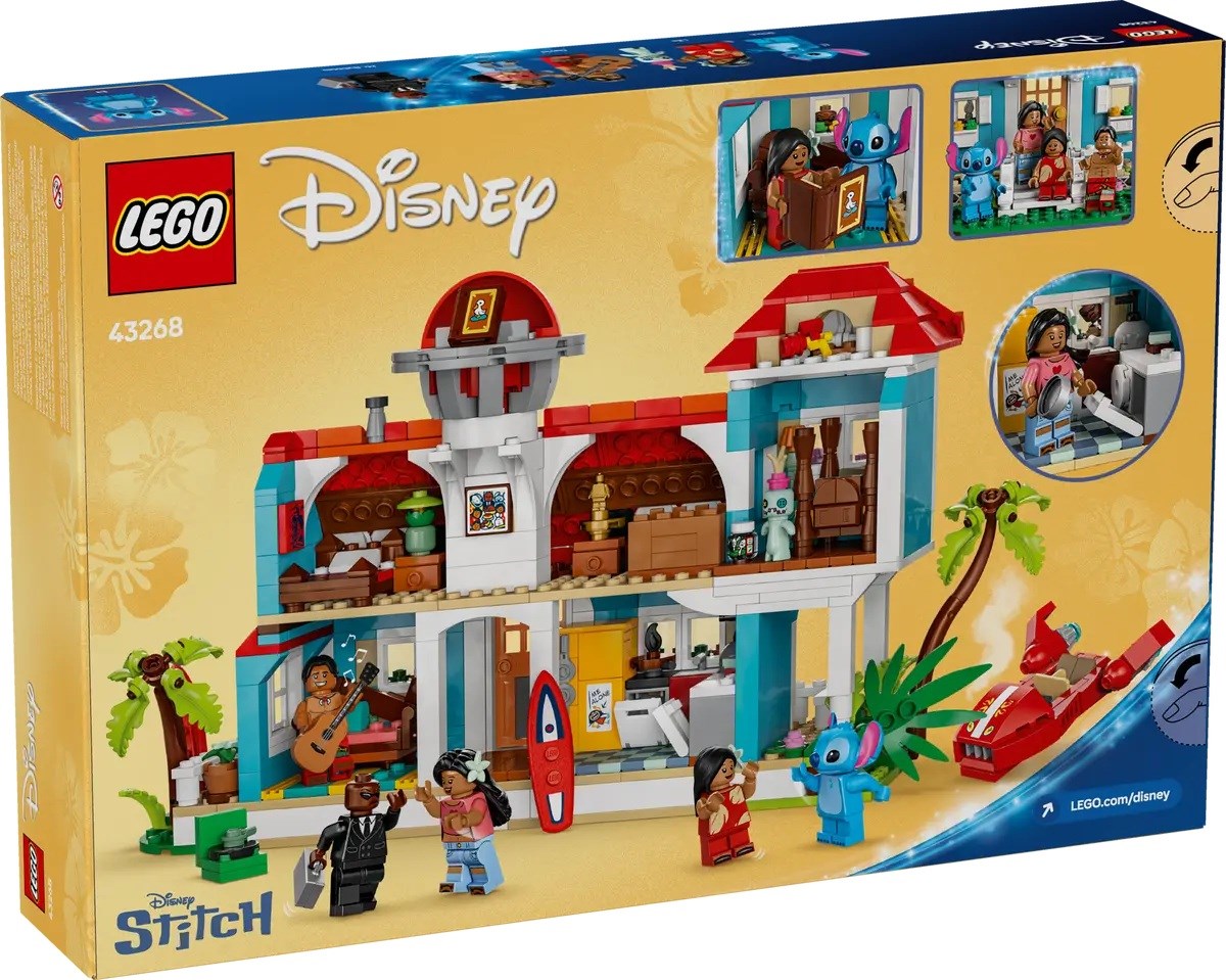 LEGO DISNEY 43268 Lilo en Stitch strandhuis