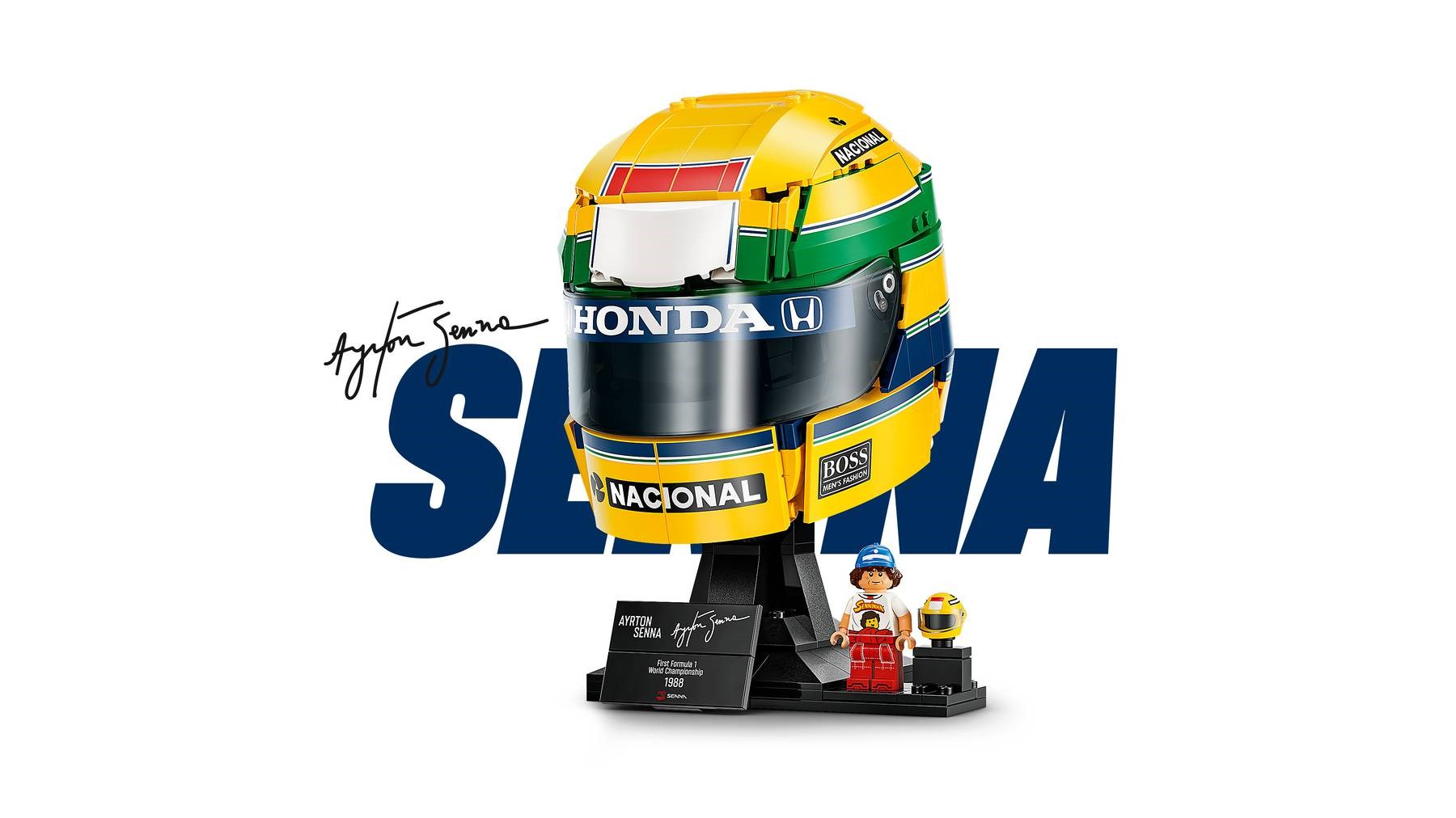 LEGO EDITIONS 43024 De helm van Ayrton Senna