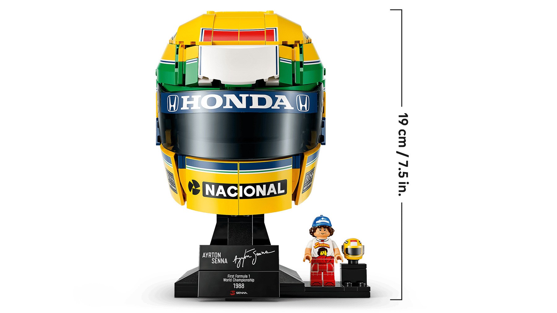 LEGO EDITIONS 43024 De helm van Ayrton Senna