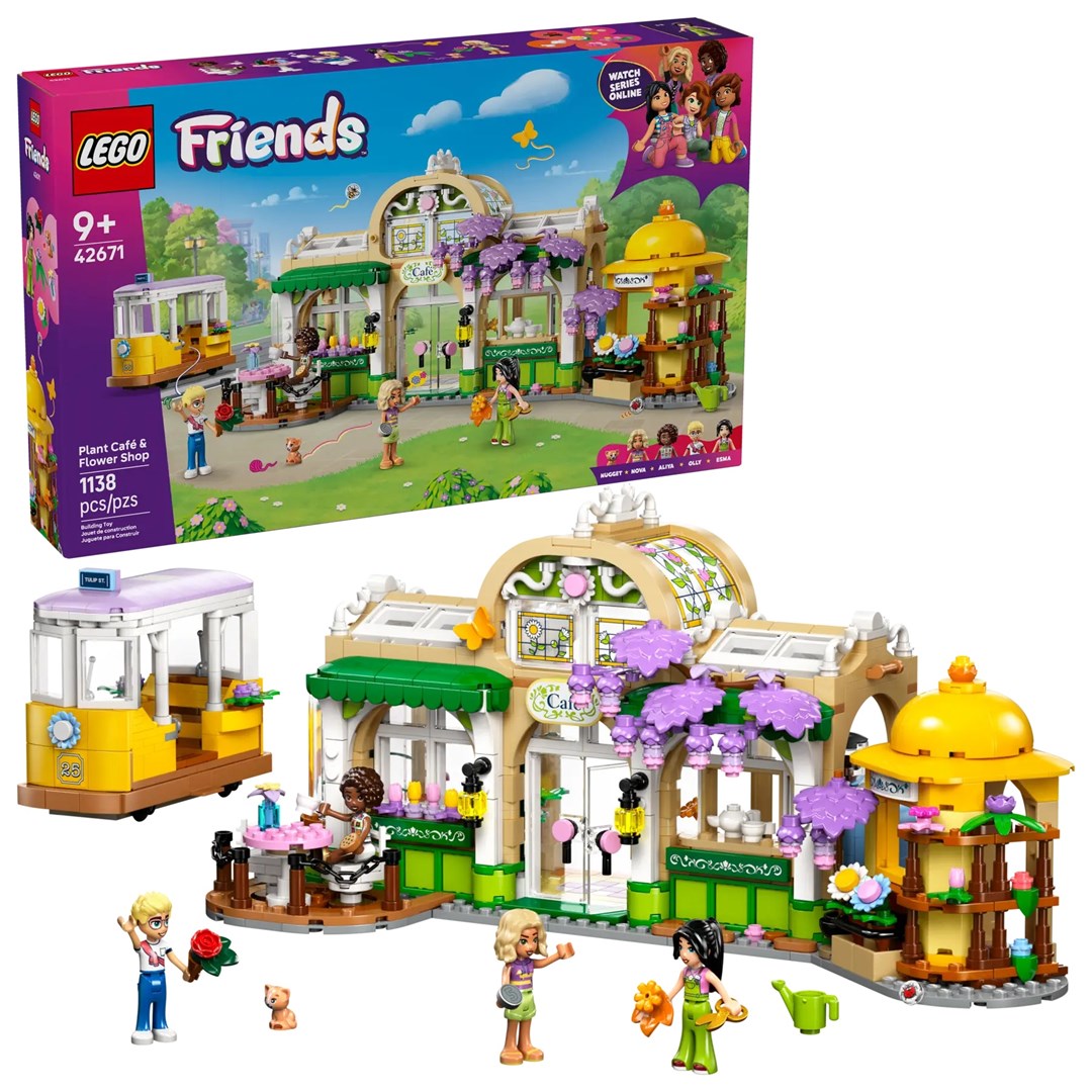 LEGO FRIENDS 42671 Plantencafé & Bloemenwinkel