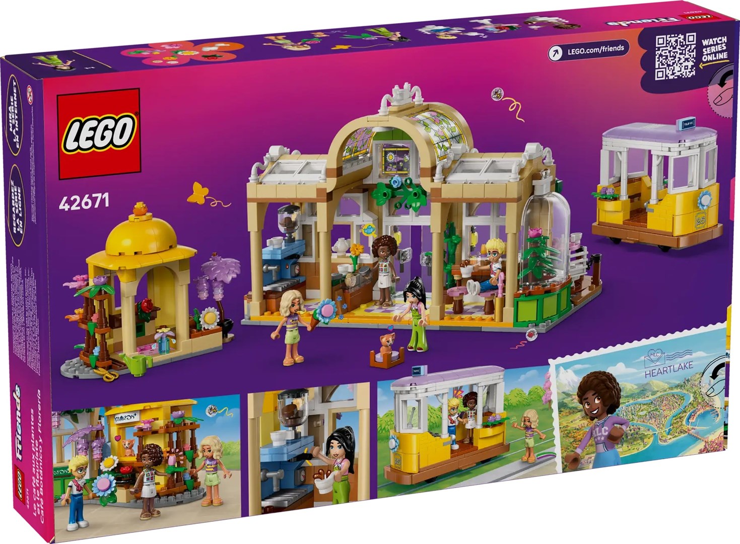 LEGO FRIENDS 42671 Plantencafé & Bloemenwinkel