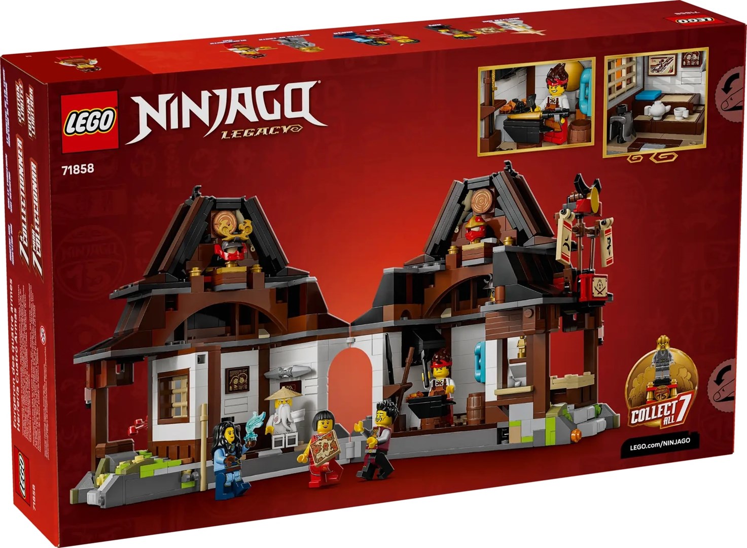 LEGO NINJAGO 71858 Vier wapens smid - 15-jarig jubileum