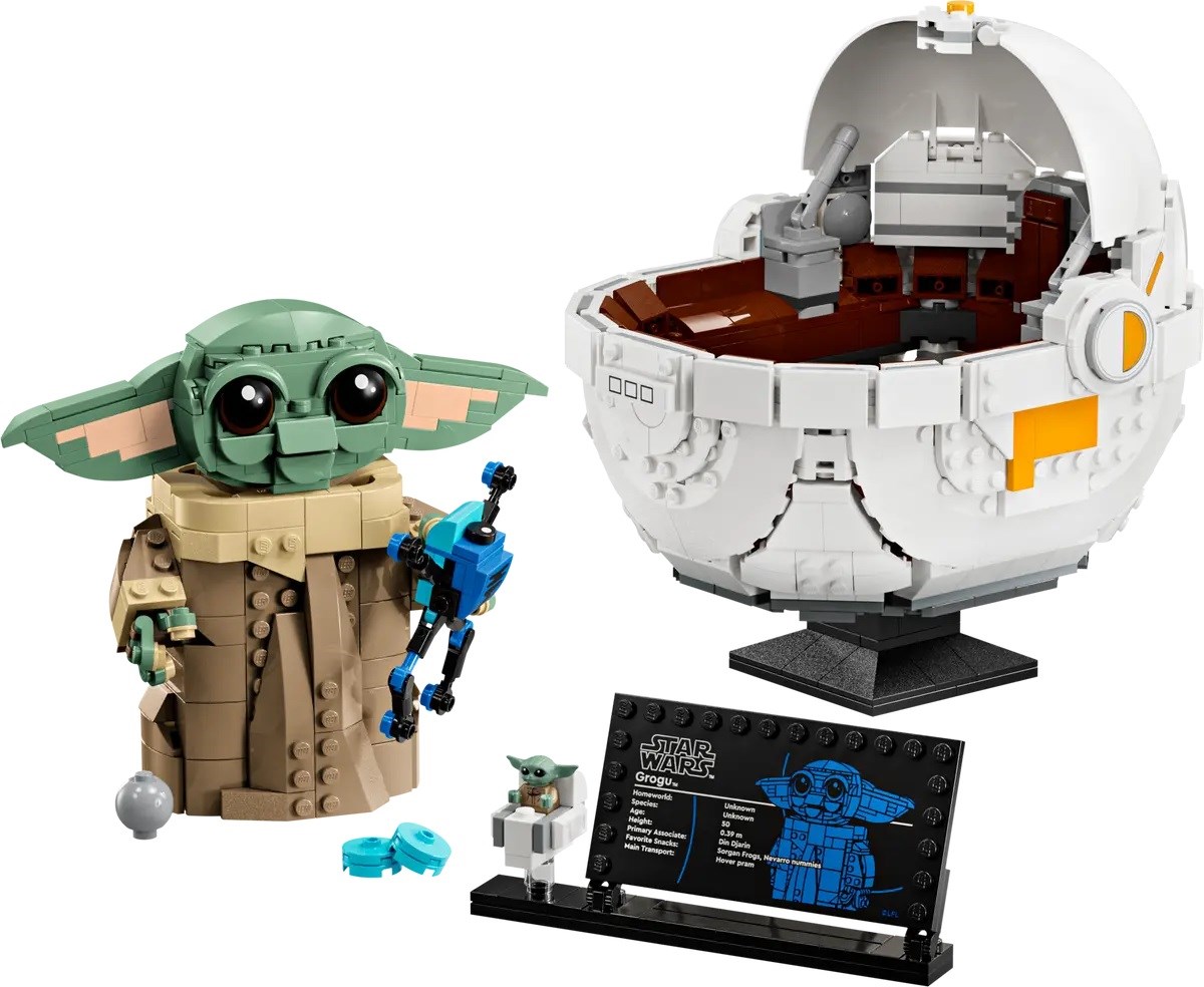 LEGO STAR WARS 75403 Grogu met zweefwagen