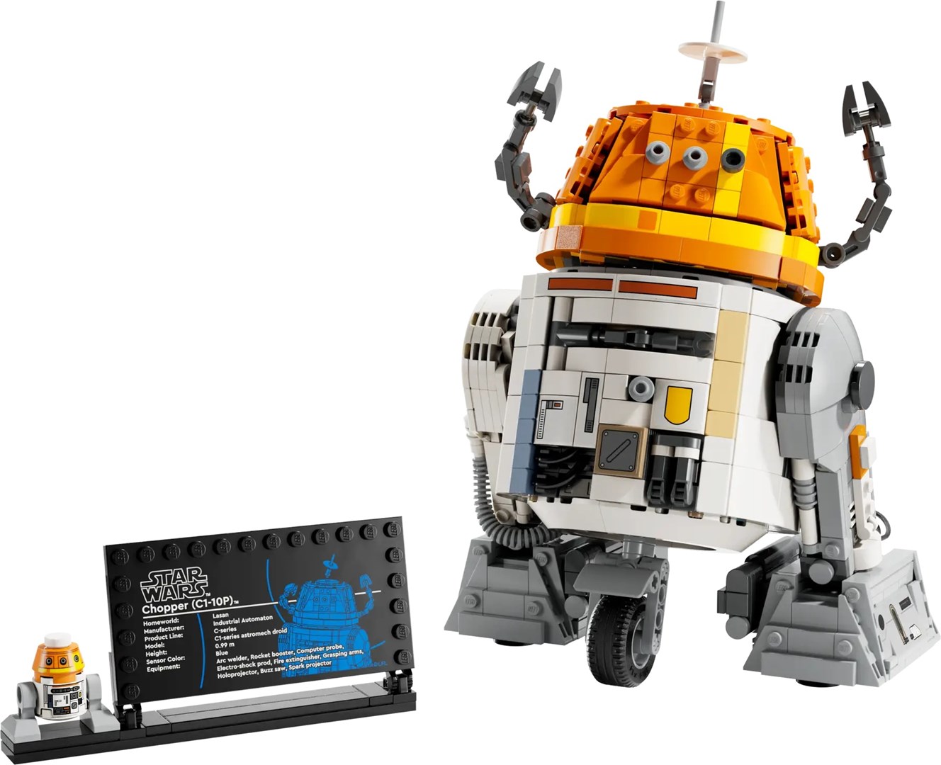 LEGO STAR WARS 75416 Chopper (C1-10P) Astromech schildpad