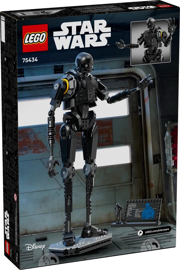 LEGO STAR WARS 75434 Bezpečnostný droid K-2SO