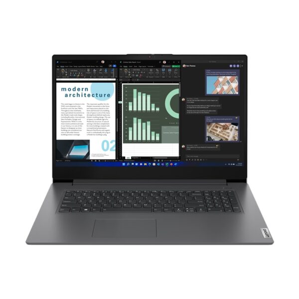 Lenovo V17 G4 IRU Intel® Core™ i7 i7-13620H Laptop 43,9 cm (17.3") Full HD 16 GB DDR4-SDRAM 512 GB SSD Wi-Fi 6 (802.11ax) Windows 11 Pro Grijs