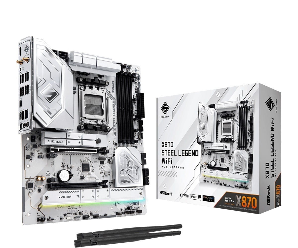 Moederbord - ASRock X870 Steel Legend WiFi