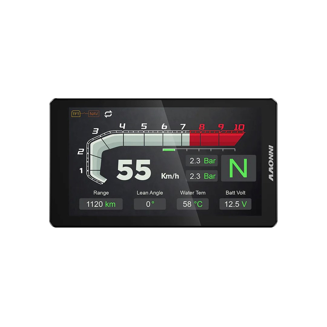 Motorfiets CarPlay INNOVV N2 BMW NAV DISPLAY
