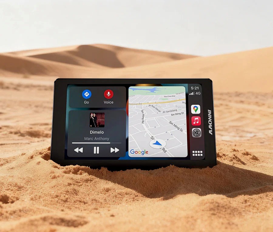 Motorfiets CarPlay INNOVV N2 BMW NAV DISPLAY