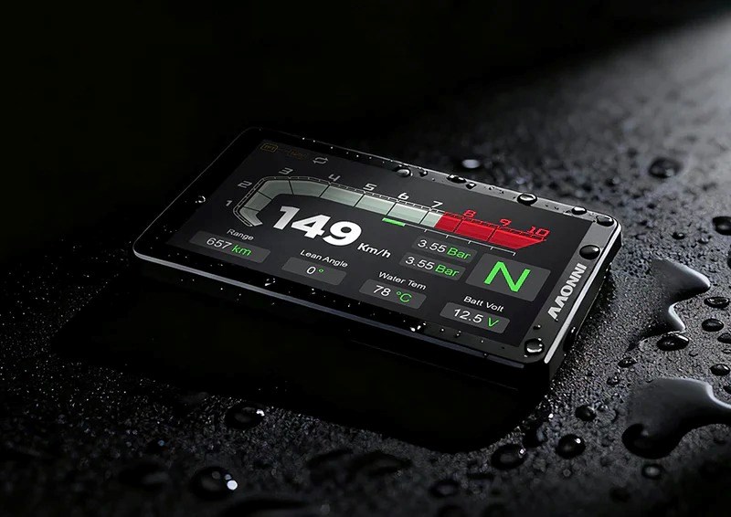 Motorfiets CarPlay INNOVV N2 BMW NAV DISPLAY