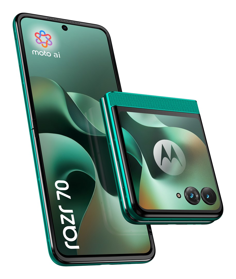 Motorola razr 70 17,5 cm (6.9") Dual SIM Android 16.0 5G USB Type-C 8 GB 256 GB 4800 mAh Donkergroen