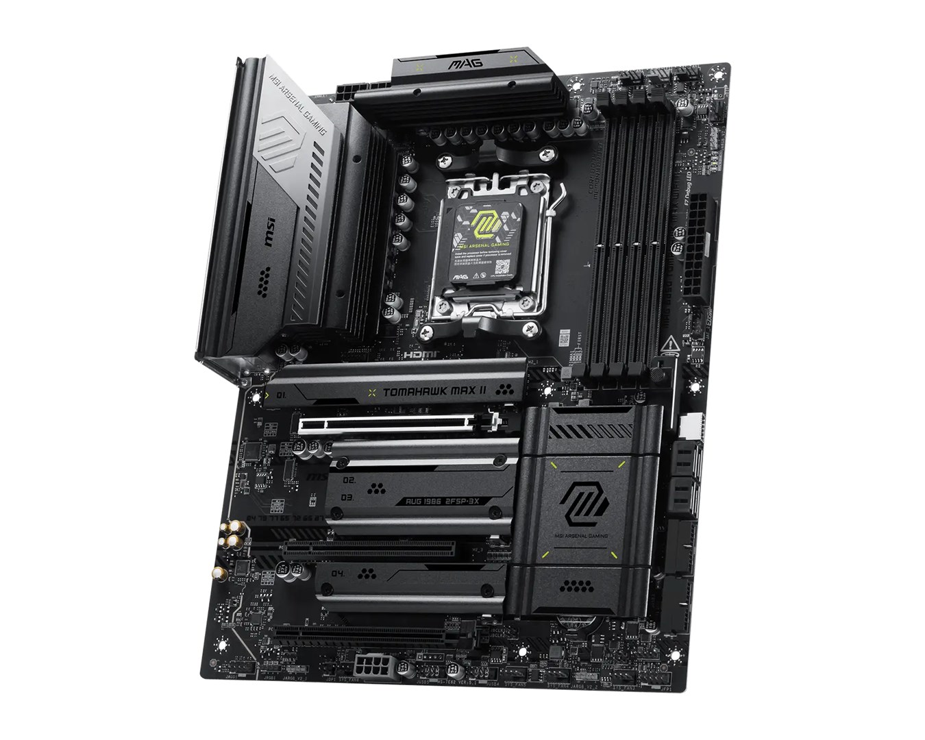 MSI MAG B850 TOMAHAWK MAX WIFI II moederbord AMD B850 Socket AM5 ATX