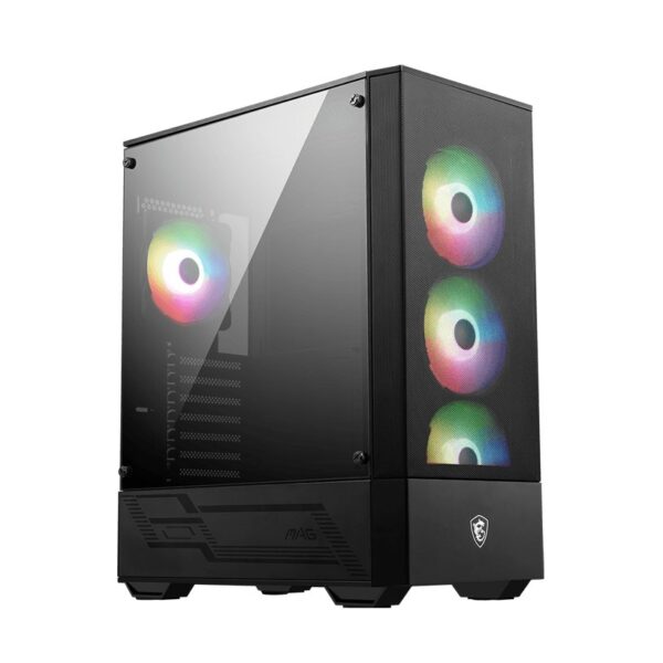 MSI MAG Forge 112R Midi Tower Zwart, Transparant