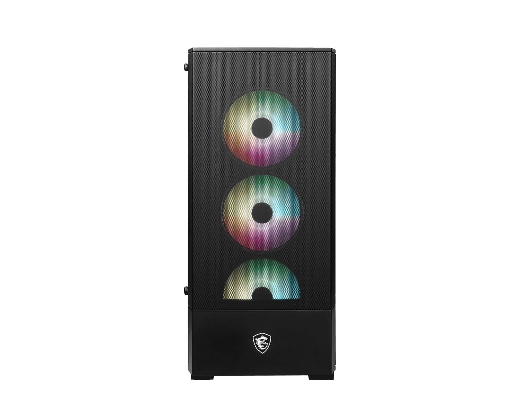 MSI MAG Forge 112R Midi Tower Zwart, Transparant