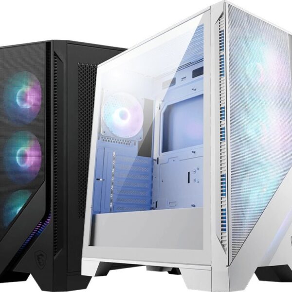 MSI MAG FORGE 320R WIT AIRFLOW behuizing