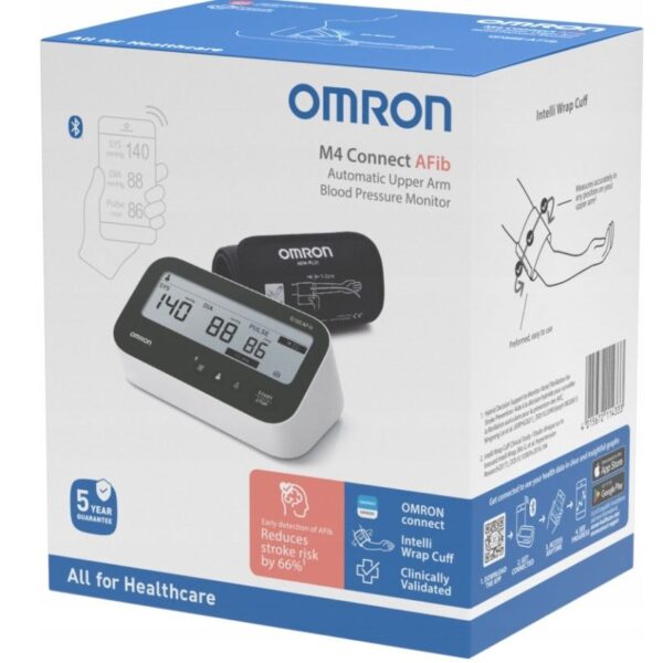 OMRON M4 Connect Afib bovenarmbloeddrukmeter