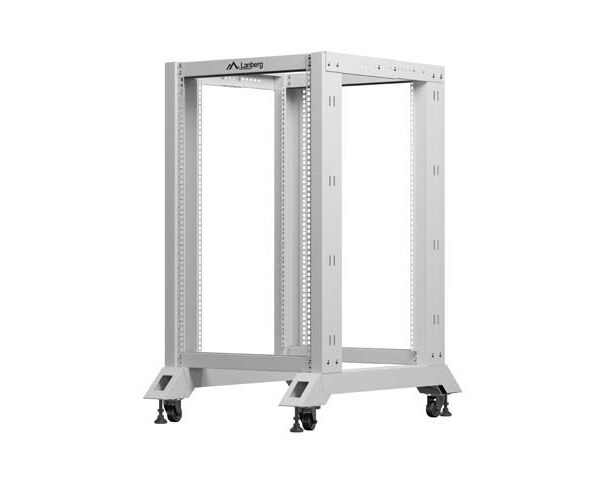 OPEN RACK 19" 18U 600X800 GRIJS LANBERG