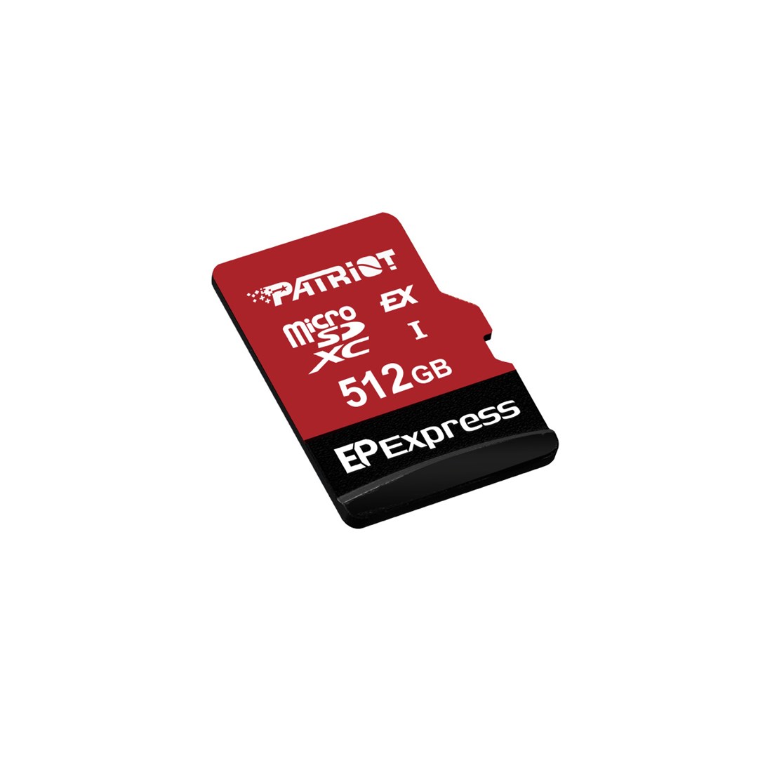 Patriot Memory EP Express flashgeheugen 512GB MicroSDXC 800/600 MB/s (PEF512GEPEXMCX)