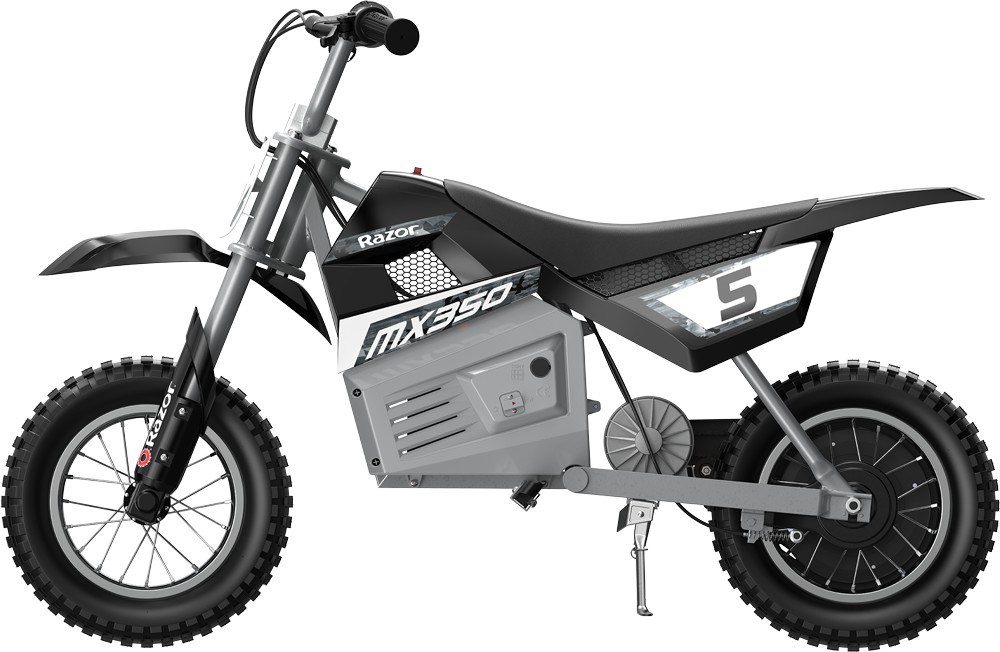 RAZOR Motor MX350 Vuil - Zwarte Stickers