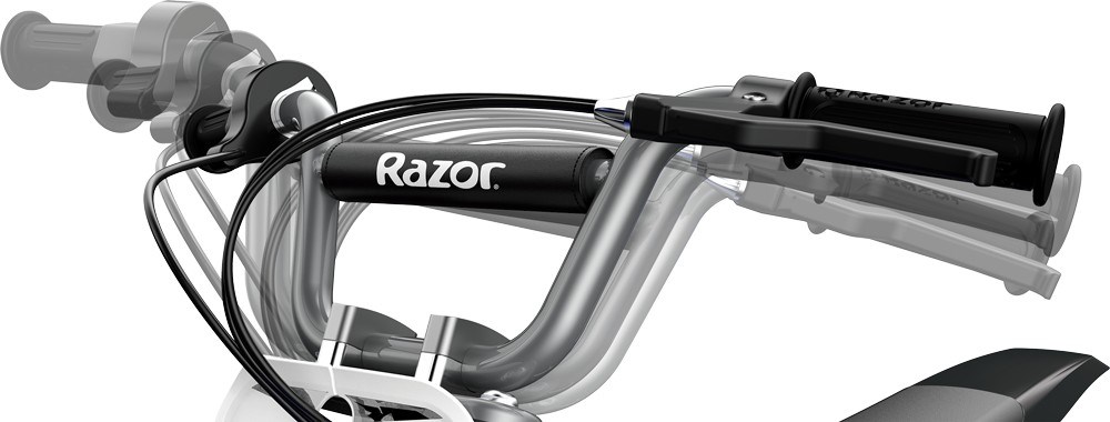 RAZOR Motor MX350 Vuil - Zwarte Stickers