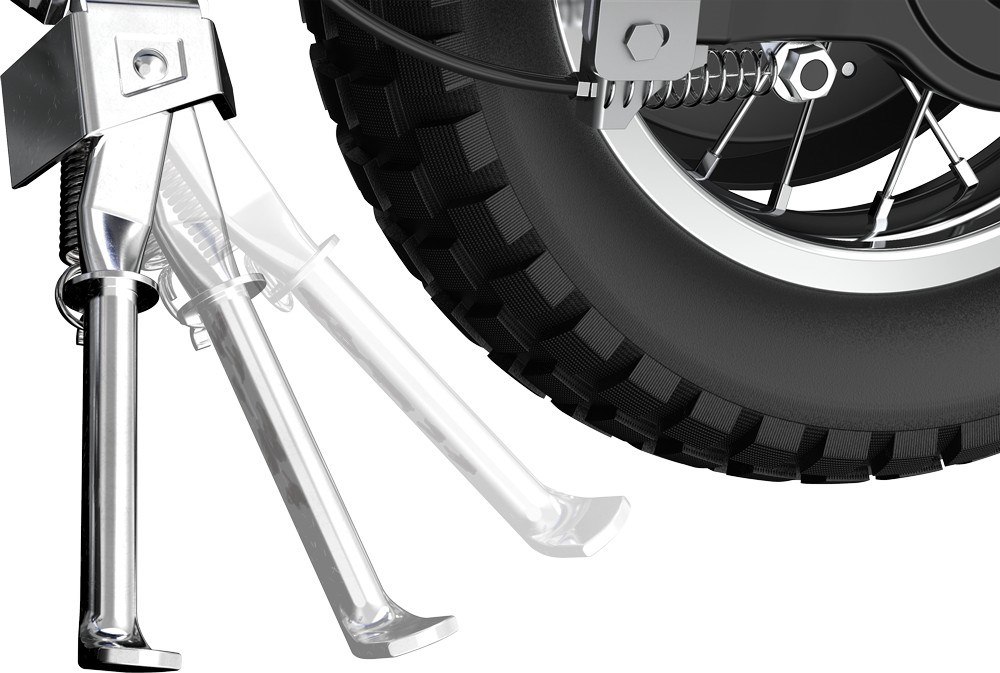 RAZOR Motor MX350 Vuil - Zwarte Stickers