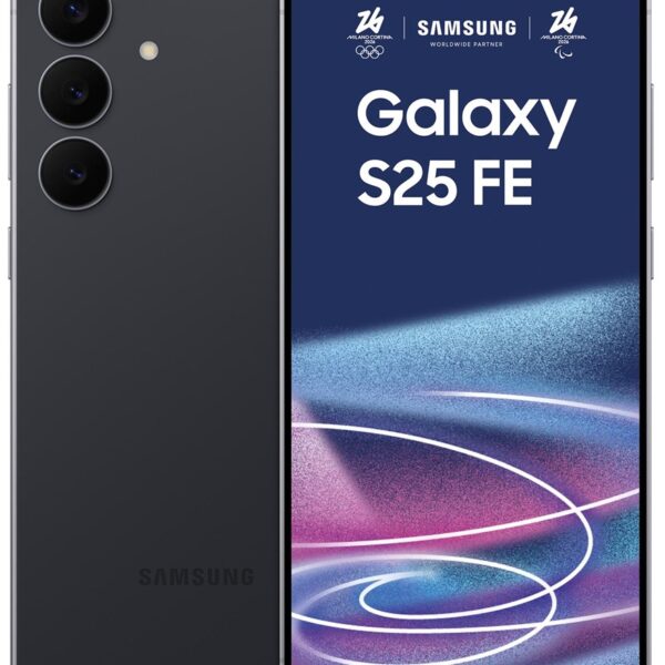 Samsung Galaxy S25 FE 5G 17 cm (6.7") Dual SIM USB Type-C 8 GB 256 GB 4900 mAh Zwart