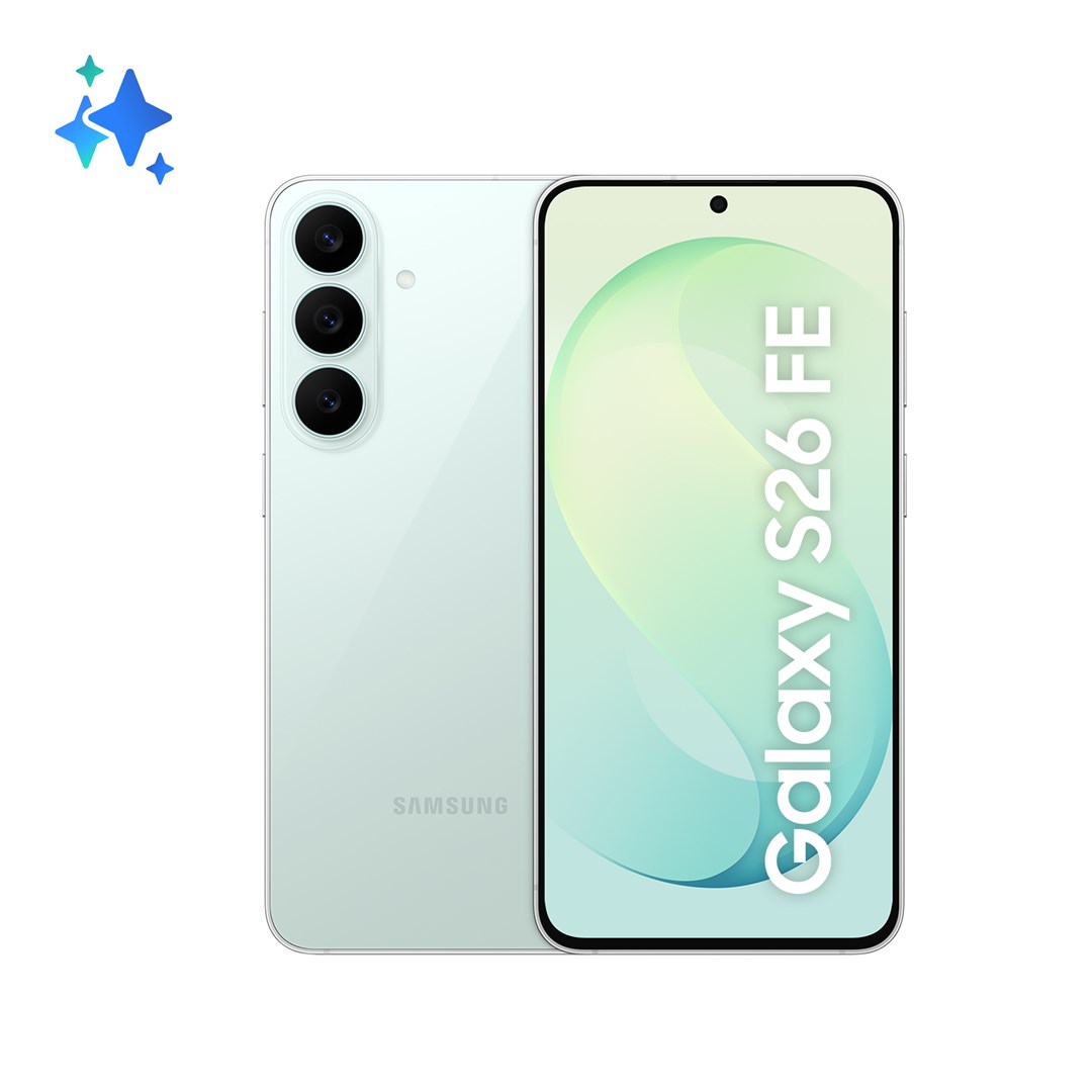Samsung Galaxy S26 FE 17 cm (6.7") Dual SIM Android 17 5G USB Type-C 128 GB 4900 mAh Groen