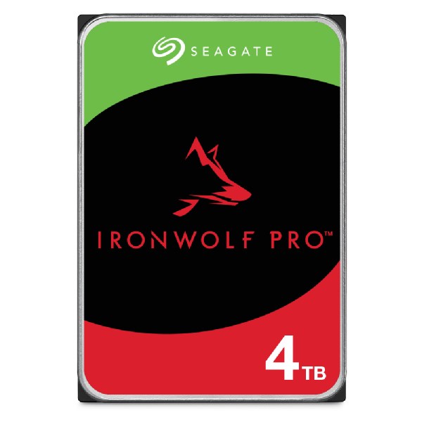 Seagate IronWolf Pro ST4000NT001 interne harde schijf 4 TB 7200 RPM 256 MB 3.5"