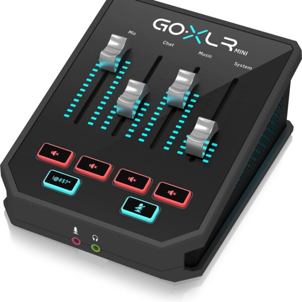 TC Helicon Go XLR Mini - mixer en audio-interface