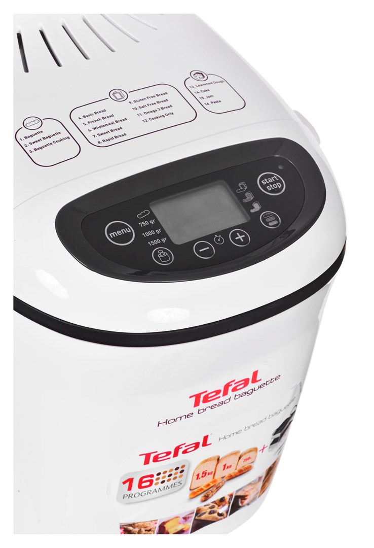 Tefal PF610138 broodbakmachine 1600 W Wit