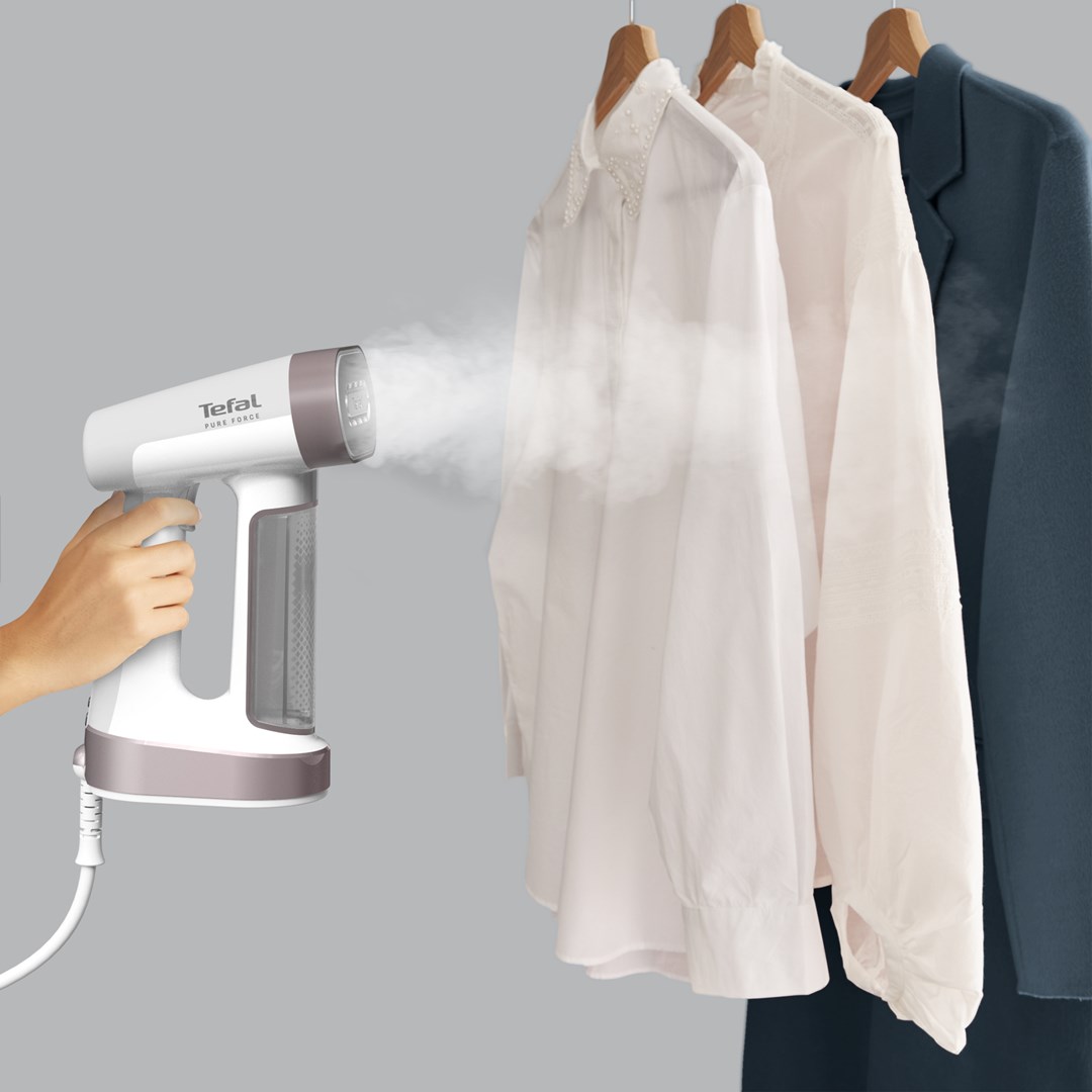 Tefal Pure Force 3-in-1 kledingstomer DT8765E0