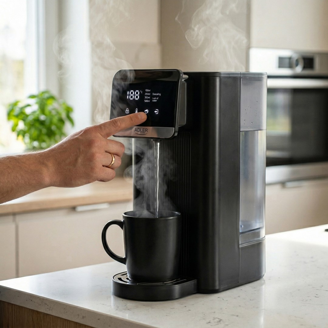 Warmwaterdispenser ADLER AD 1357 2,5 L Zwart