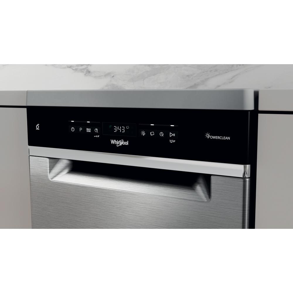 Whirlpool WSFO 3T223 PC X Vrijstaand 10 couverts