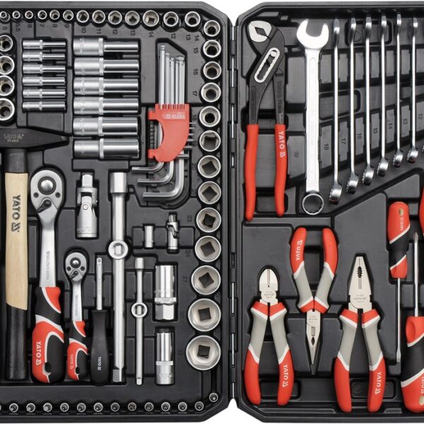 Yato YT-38901 Gereedschapsset XXL 1/4-1/2" 122 artikelen
