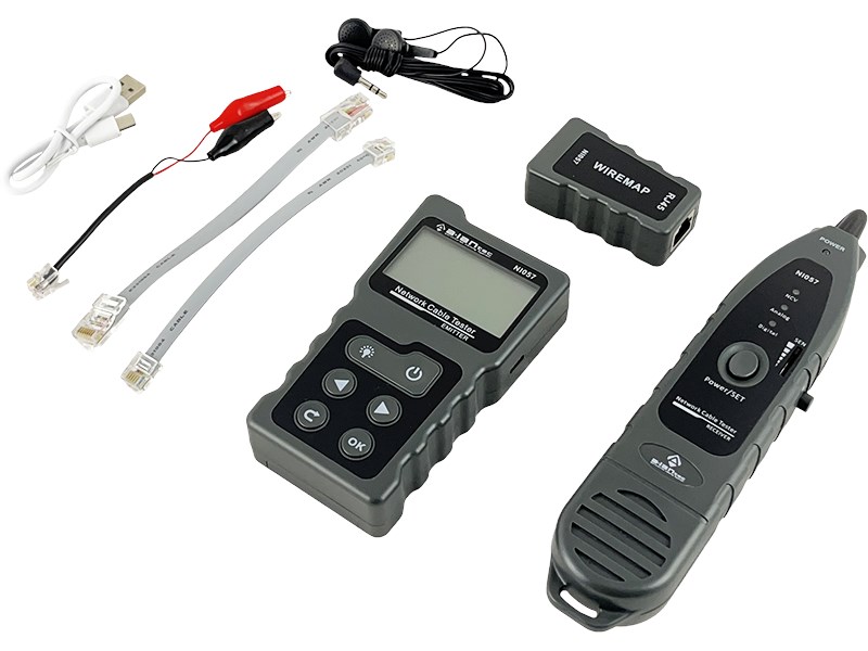 ALANTEC NI057 netwerkkabeltester PoE-tester, zwart