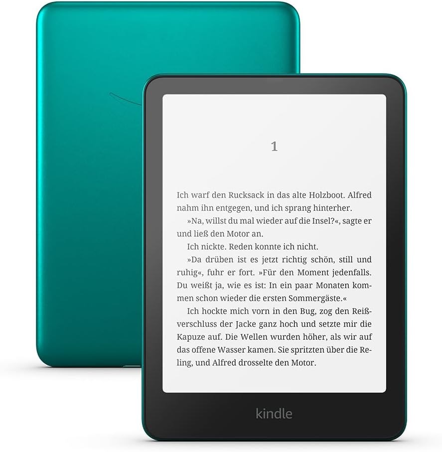 Amazon Kindle Paperwhite Signature Edition e-book reader Touchscreen 32 GB Wifi Groen, Metallic