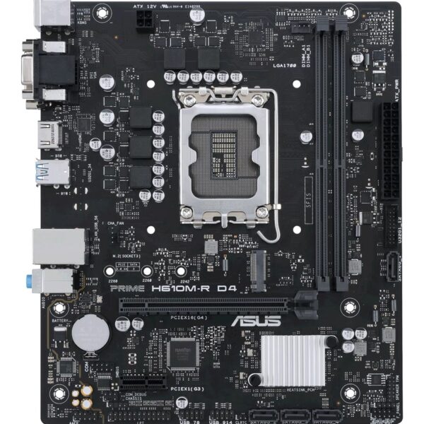 ASUS PRIME H610M-R D4 Intel H610 LGA 1700 micro ATX