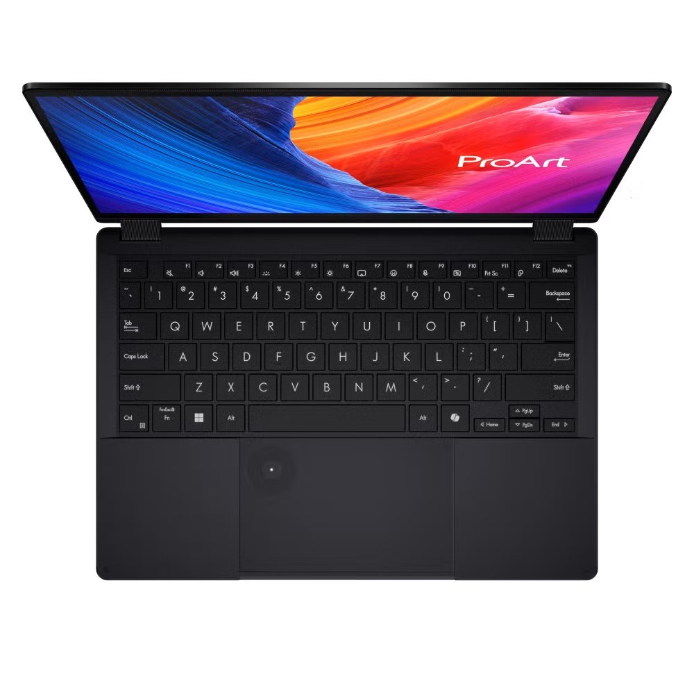 ASUS ProArt PX13 HN7306EA-LX004X Ryzen AI MAX+ 395 13,3" 3K OLED-touchscreen 400 nits 64 GB LPDDR5X SSD 1 TB Radeon-grafische kaart FHD+IR-camera WiFi 7+BT 73 Wh W11 Pro aluminium Nano Black
