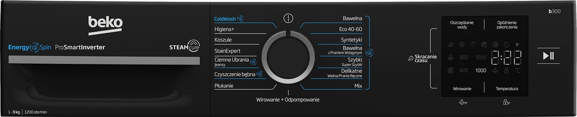 BEKO BM3WFSU39215WBPB wasmachine