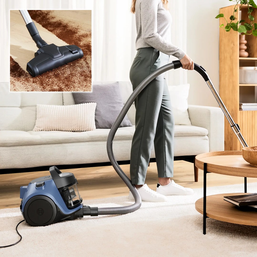 Bosch Serie 2 BGC05LBU2 stofzuiger 1,5 l Cilinderstofzuiger Droog 700 W Zakloos