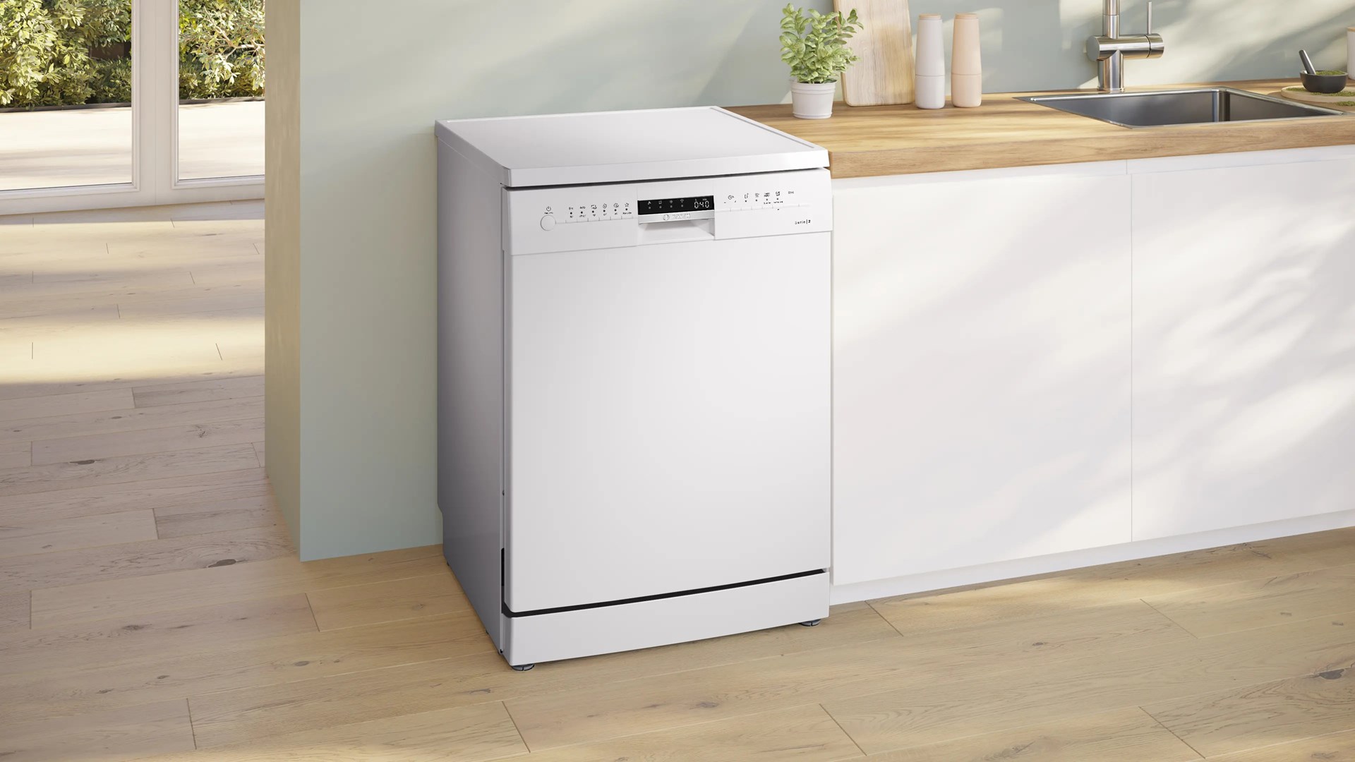Bosch Serie 2 SMS2ITW65E vaatwasser Vrijstaand 12 couverts