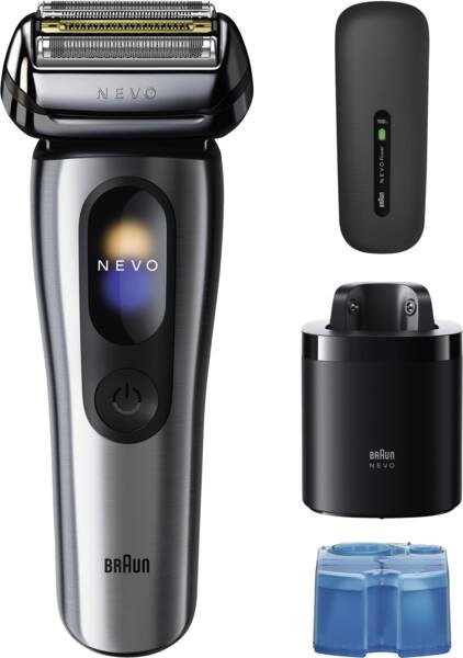 Braun NEVO 17000cc Scheerapparaat met scheerblad Trimmer Zilver