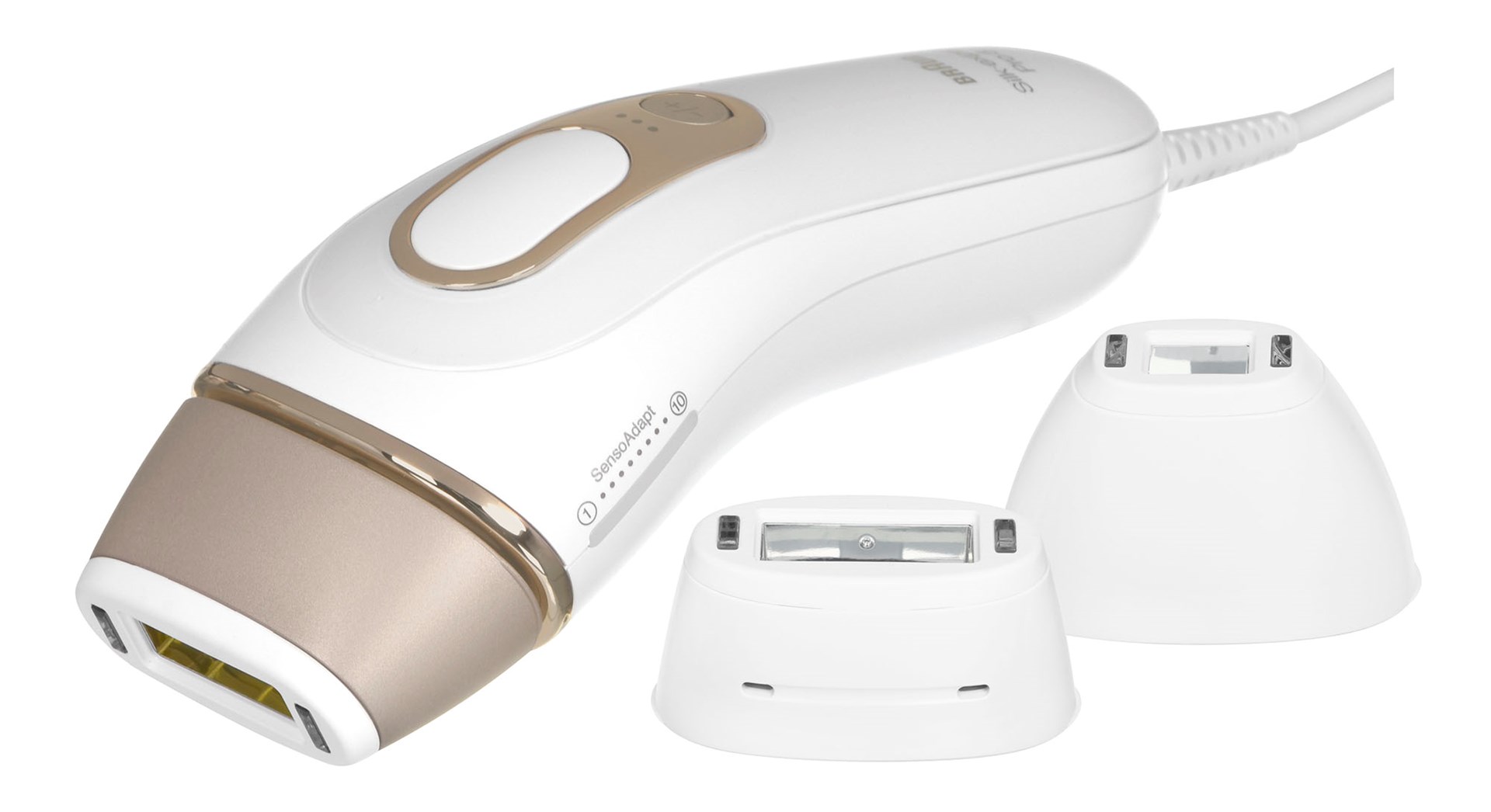 BRAUN Silk-expert Pro 5 PL5243 IPL ontharingsapparaat IPL ontharingssysteem Wit, Goud