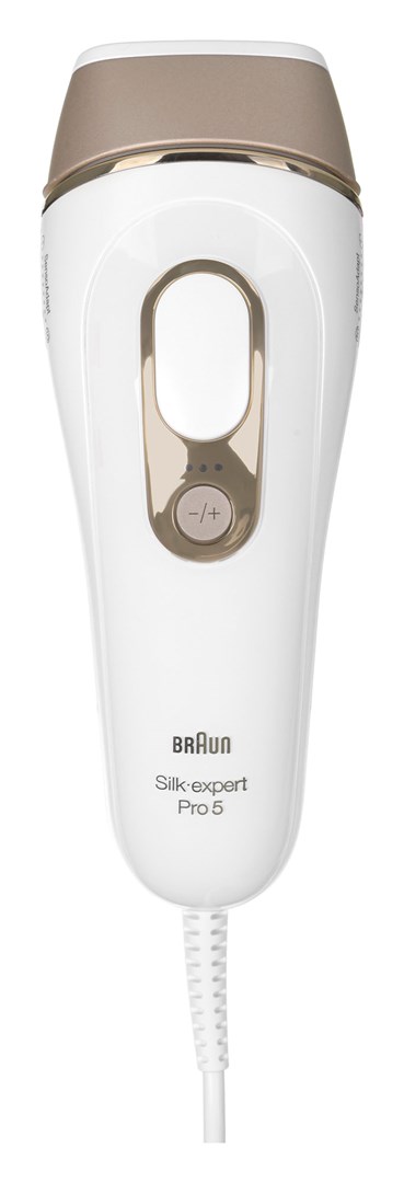 BRAUN Silk-expert Pro 5 PL5243 IPL ontharingsapparaat IPL ontharingssysteem Wit, Goud