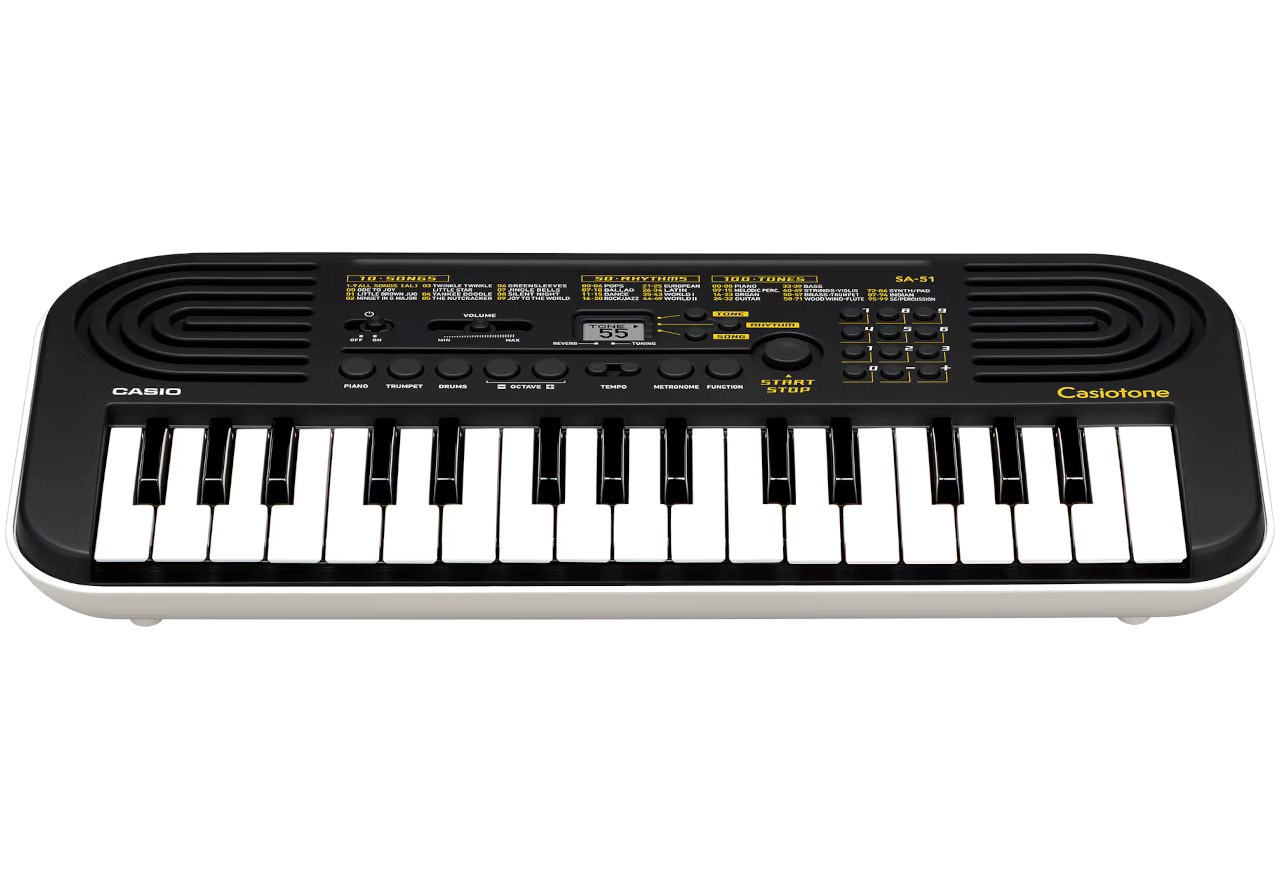 Casio SA-51 digitale piano 32 toetsen Zwart