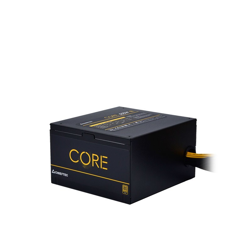 Chieftec Core BBS-500S power supply unit 500 W 24-pin ATX PS/2 Zwart