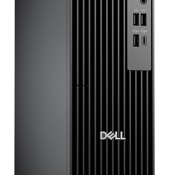 DELL Pro QCS1250 Intel® Core™ i3 i3-14100 8 GB DDR5-SDRAM 512 GB SSD Windows 11 Pro Slim PC PC Zwart