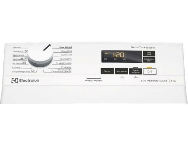 Electrolux SensiCare 600 EW6TA1605BP Bovenlader wasmachine 6 kg wit