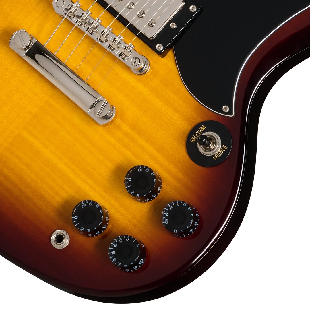 Epiphone SG Tribute Plus Vintage Sunburst - elektrische gitaar